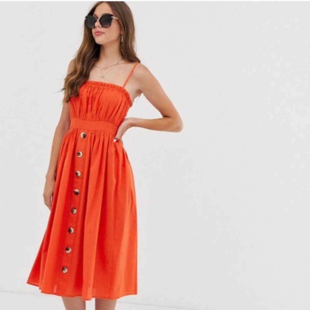 REPOST ASOS DESIGN midi length dress